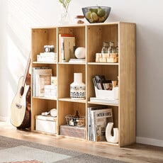 Mini bibliothèque x9 Bois