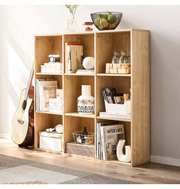 Mini bibliothèque x9 Bois