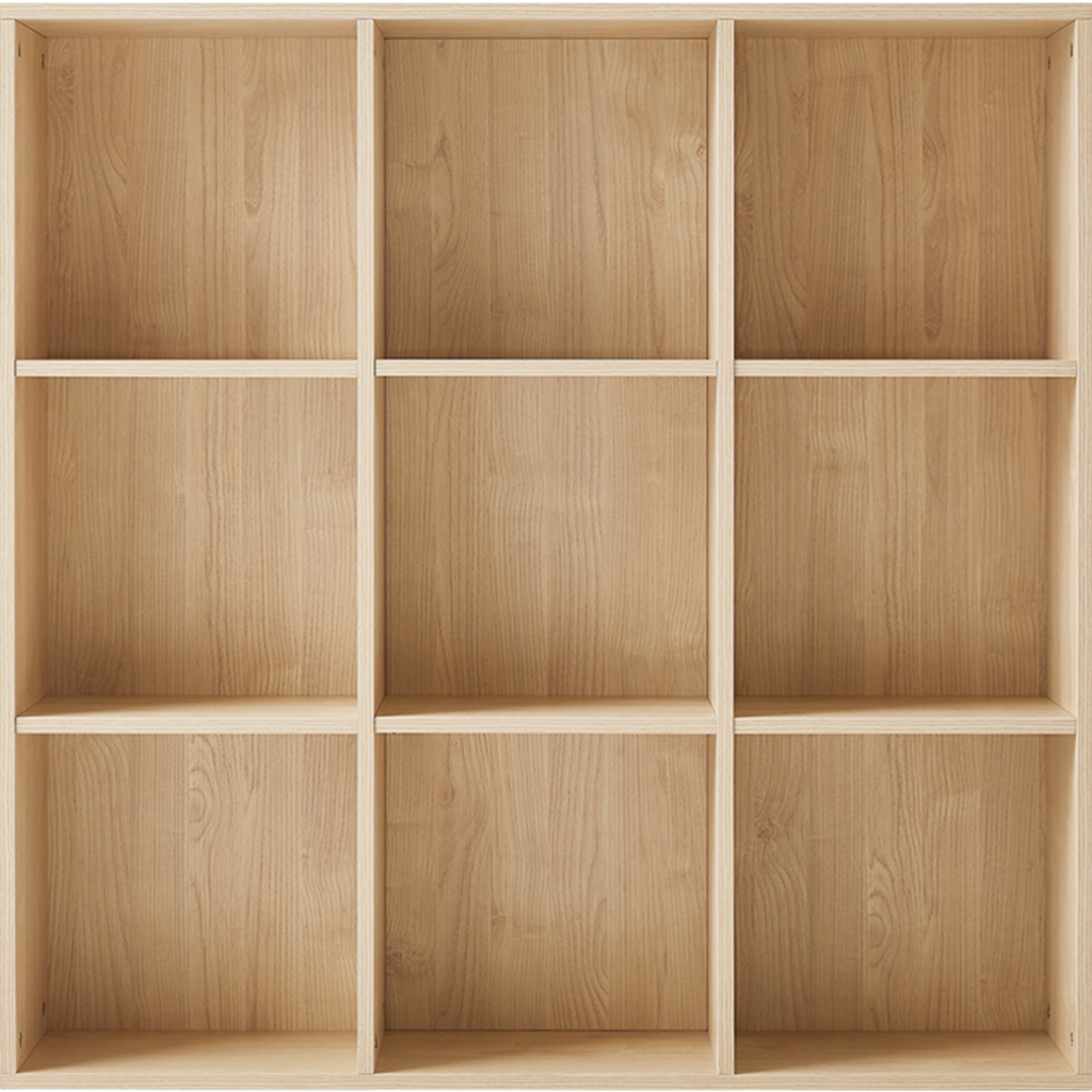 Mini bibliothèque x9 Bois