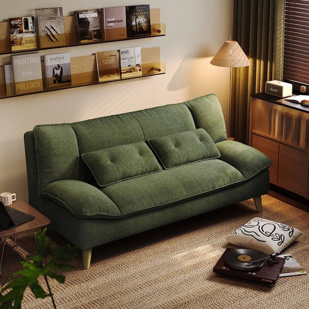 Canapé 3 places 182x93x89cm Vert