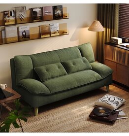 Canapé 3 places 182x93x89cm Vert