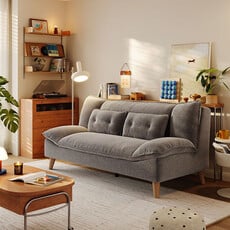 Canapé 3 places 182x93x89cm Gris