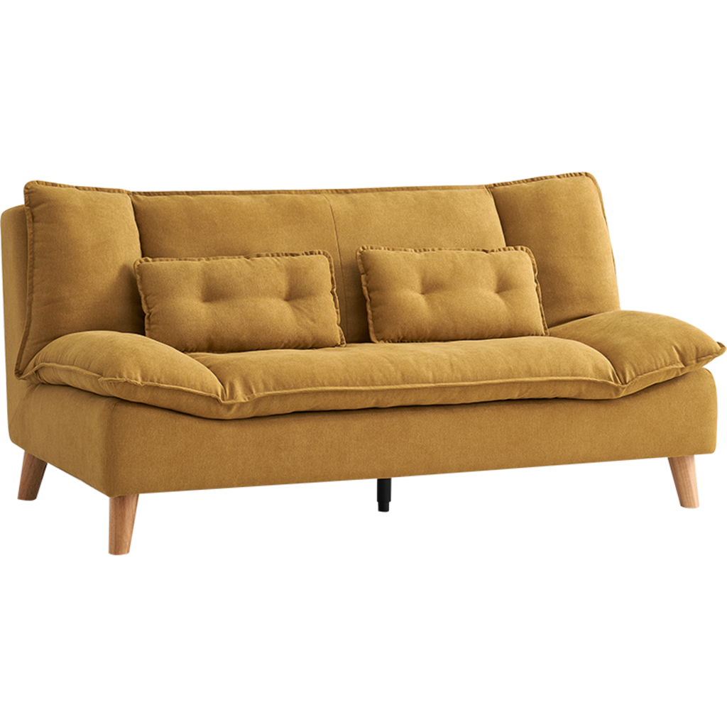 Canapé 3 places 182x93x89cm Jaune