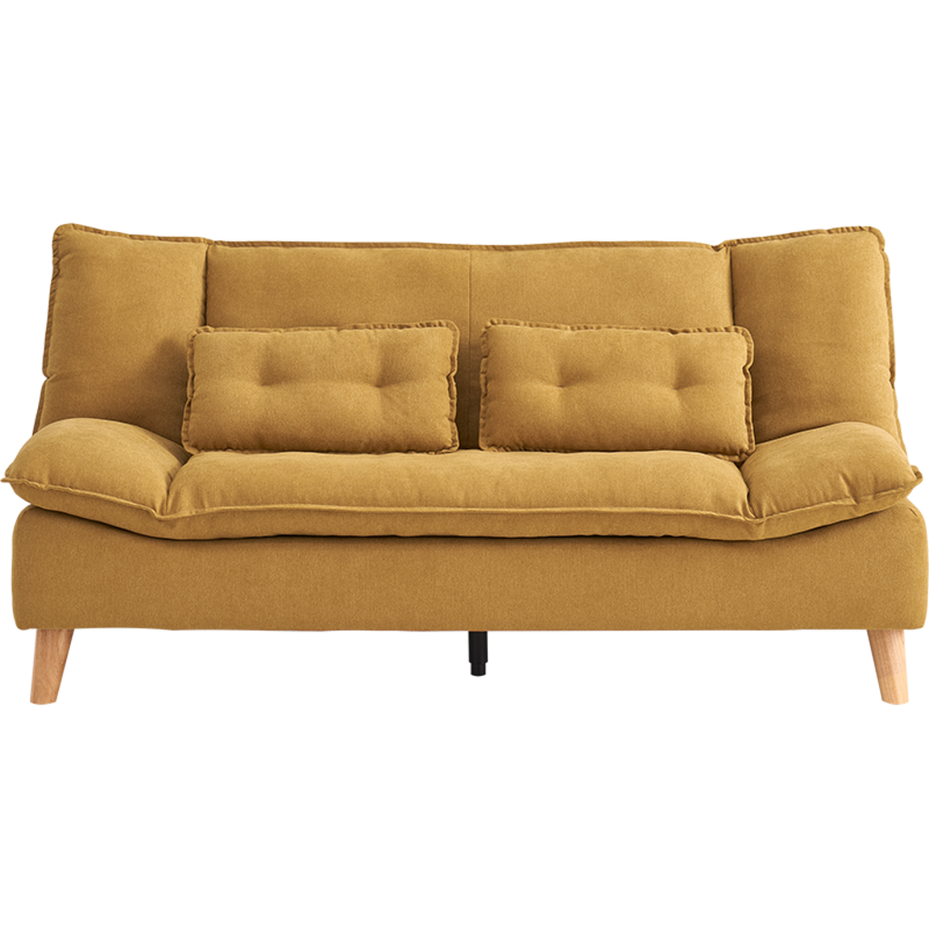 Canapé 3 places 182x93x89cm Jaune