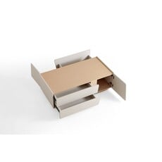 Table basse avec rangements 120x62x40 cm