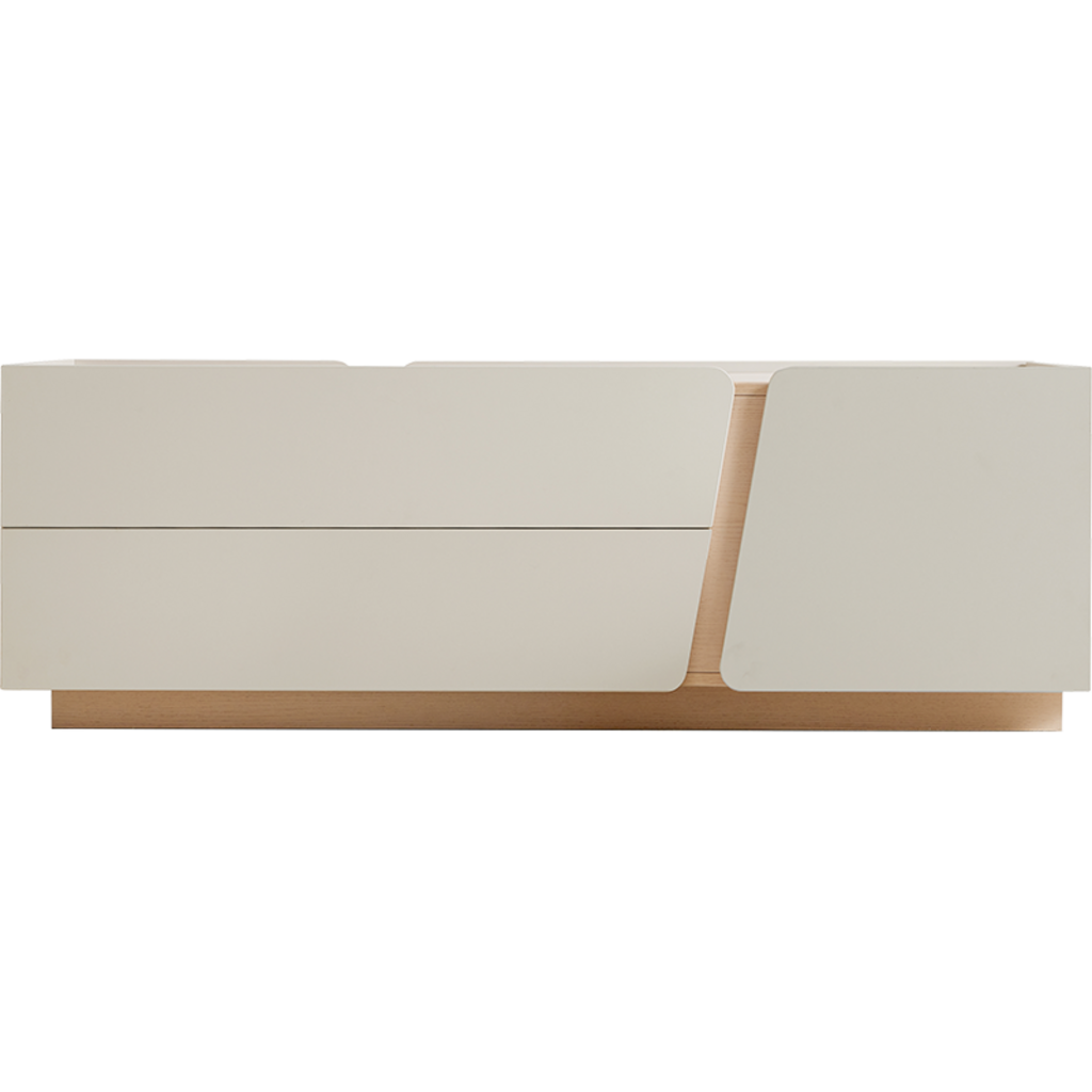 Table basse avec rangements 120x62x40 cm