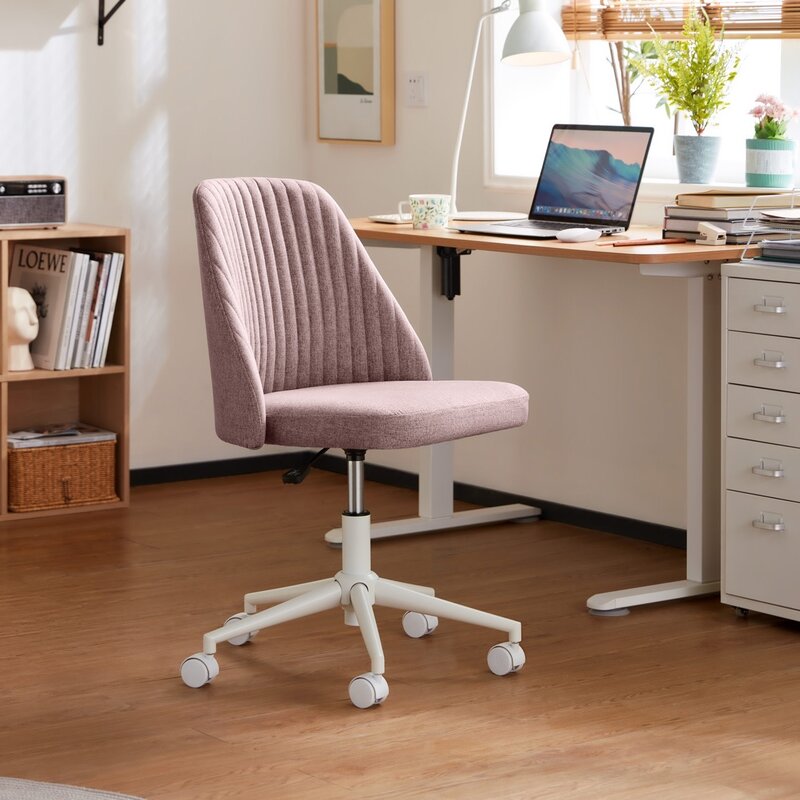 Chaise de bureau réglable 64x61x81 cm Violet