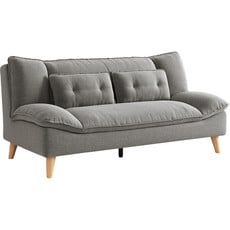 Canapé 3 places 182x93x89cm Gris