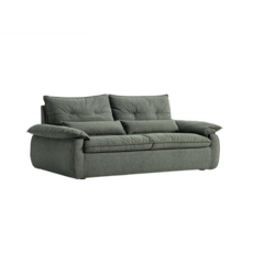 Canapé 2 places en tissu 186x100x80 cm Vert