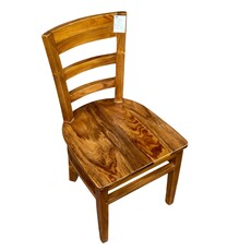 Chaise avec coussin dossier de 100 Cm Naturel (W-065) CANTIK