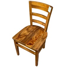 Chaise avec coussin dossier de 100 Cm Naturel (W-065) CANTIK