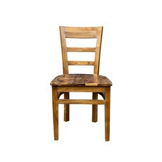 Chaise avec coussin dossier de 100 Cm Naturel (W-065) CANTIK