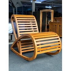 Fauteuil Sweet 55x95x80 cm Naturel