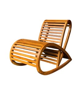 Fauteuil Sweet 55x95x80 cm Naturel