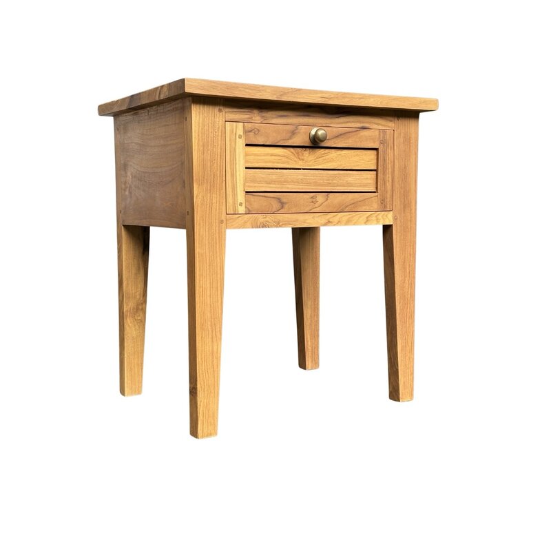 Table de chevet 1 tiroir 45x35x50 cm