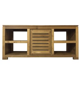 Meuble TV en Teck 150X40X75 Cm (354 106) Naturel