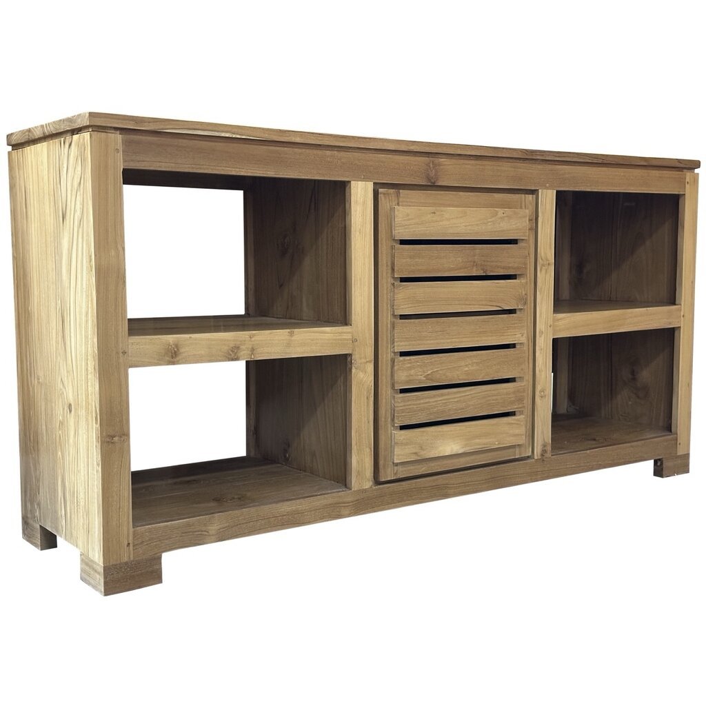 Meuble TV en Teck 150X40X75 Cm (354 106) Naturel