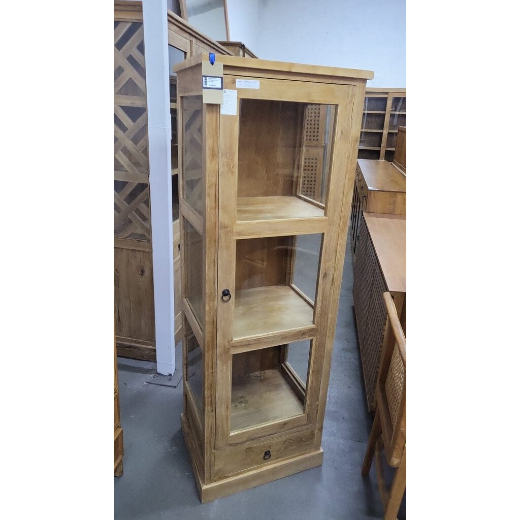 Étagère colonne 1 tiroir 55x45x170 Cm (SA-192) Brut