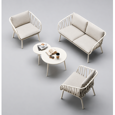 Santorini - Ensemble d'extérieur Gris Beige (70168/HT1220)