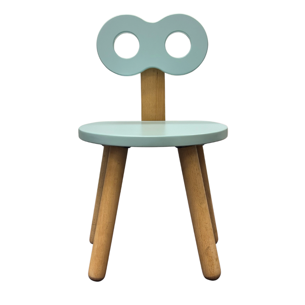 Chaise pour enfant bleu 30x25x51 Cm