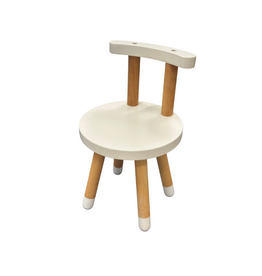 Chaise pour enfant MDF + Hêtre 29x29x47 Cm Blanc