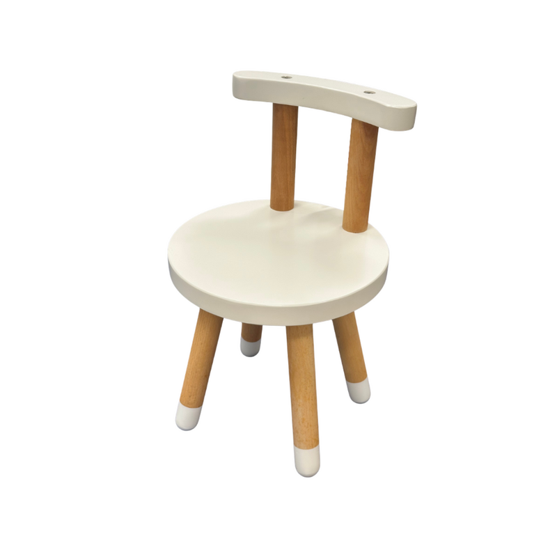 Chaise pour enfant MDF + Hêtre 29x29x47 Cm Blanc