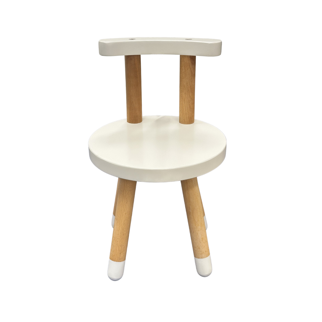 Chaise pour enfant MDF + Hêtre 29x29x47 Cm Blanc