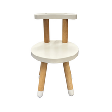 Chaise pour enfant MDF + Hêtre 29x29x47 Cm Blanc