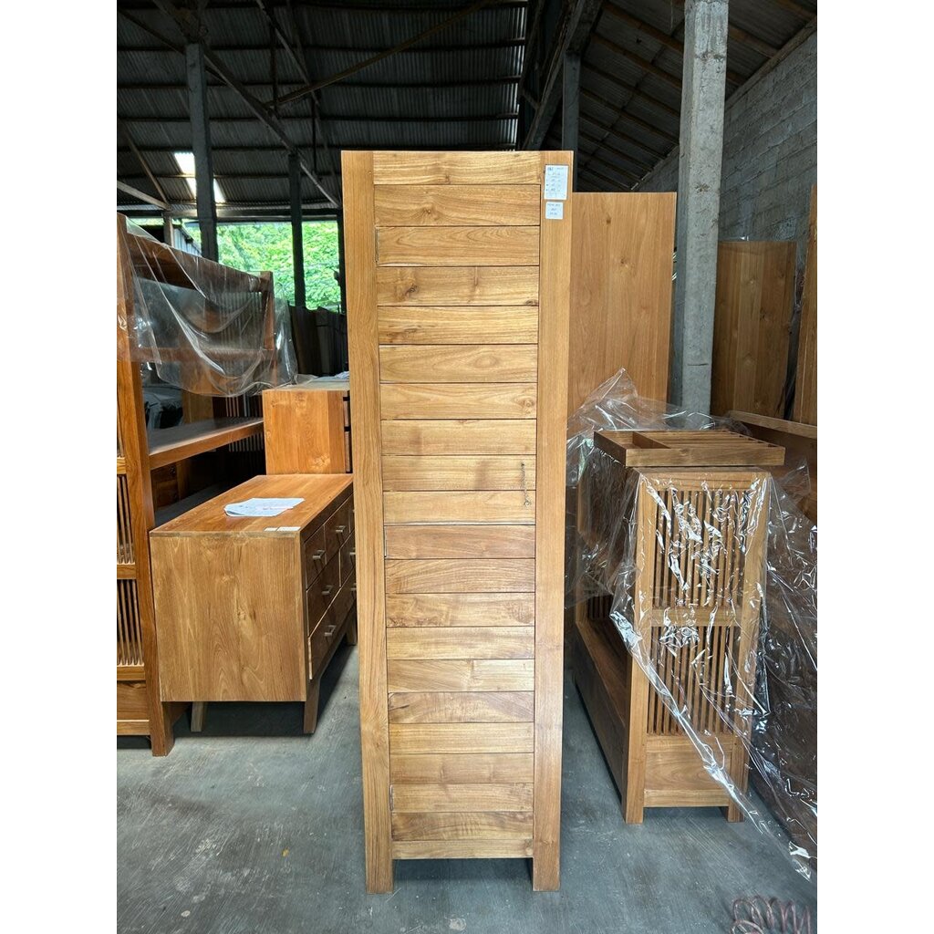 Rope - Armoire 1 porte50x55x180 cm Brut