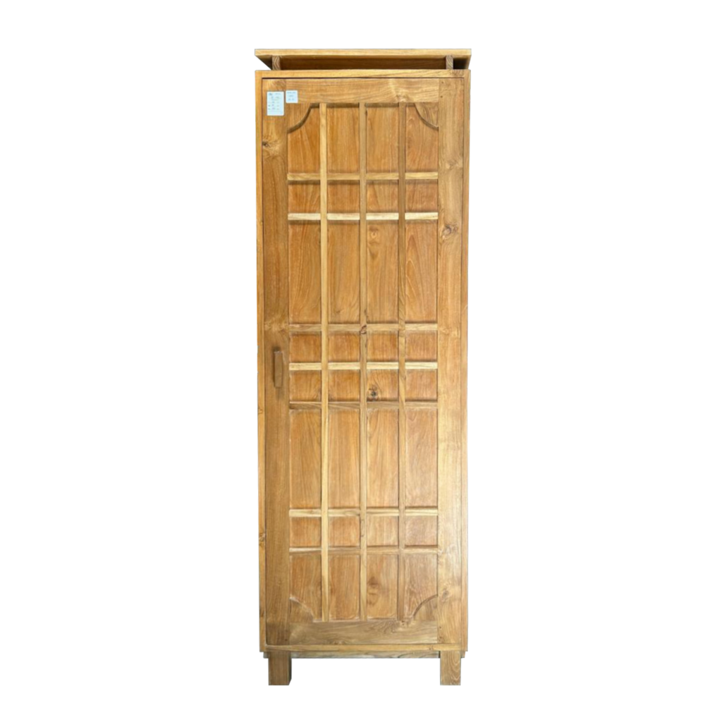 Kyoto - Armoire 1 porte 62x50x190 cm Brut