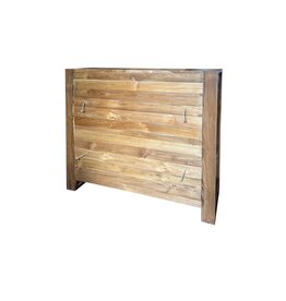 Rope - Commode 2 tiroirs 110x35x105 cm Brut