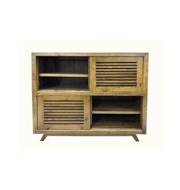Buffet 4 niveaux 2 portes coulissantes (BT-284)