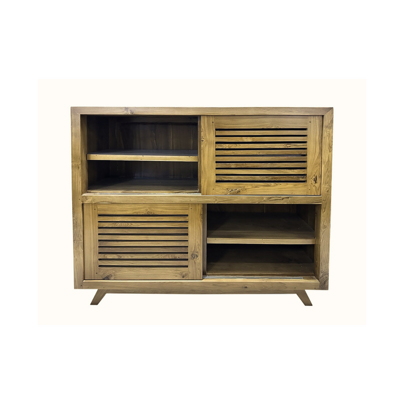 Buffet 4 niveaux 2 portes coulissantes (BT-284)