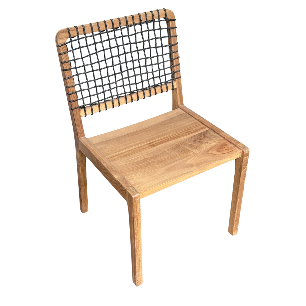 MAGO - Chaise en teck 52x52x84 cm