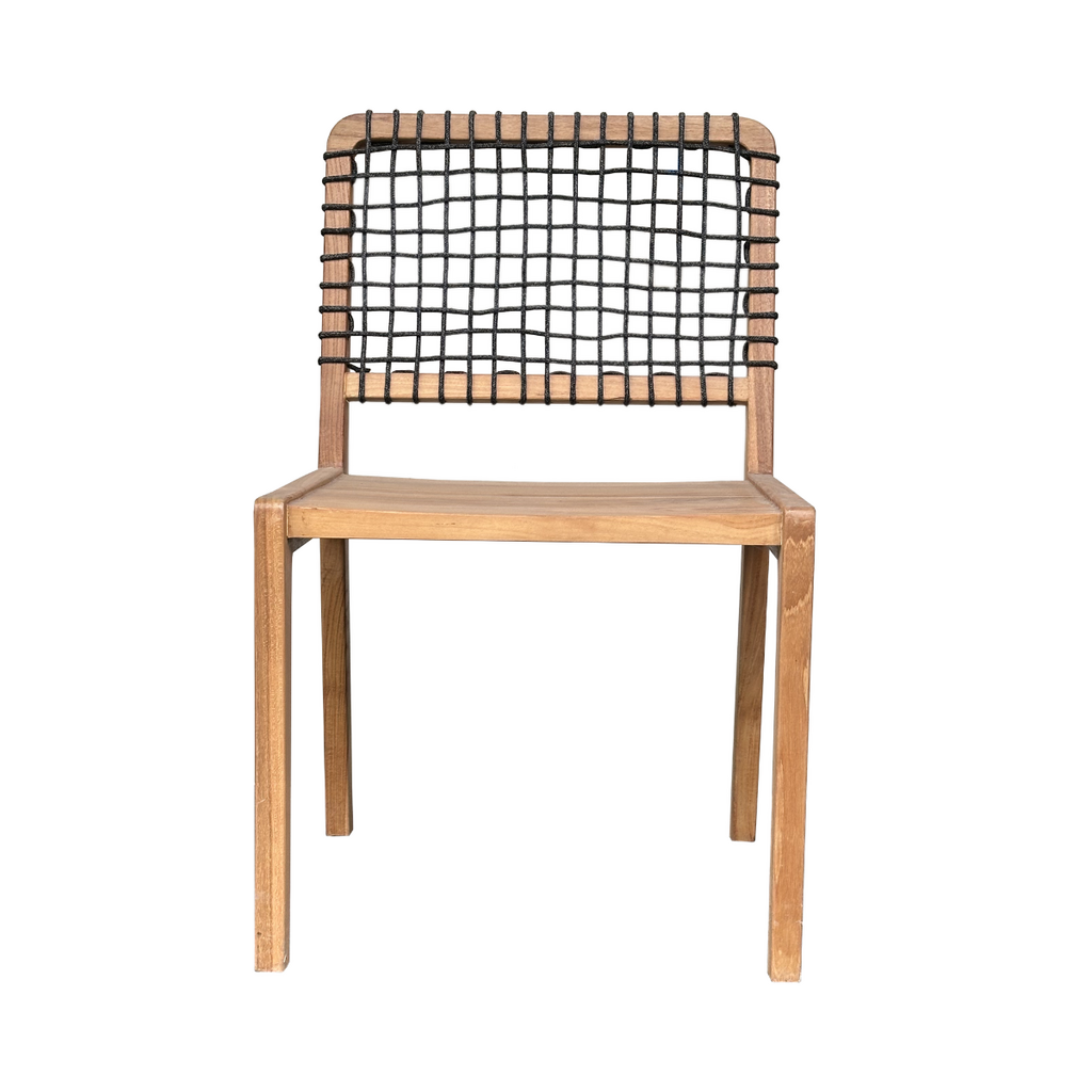 MAGO - Chaise en teck 52x52x84 cm