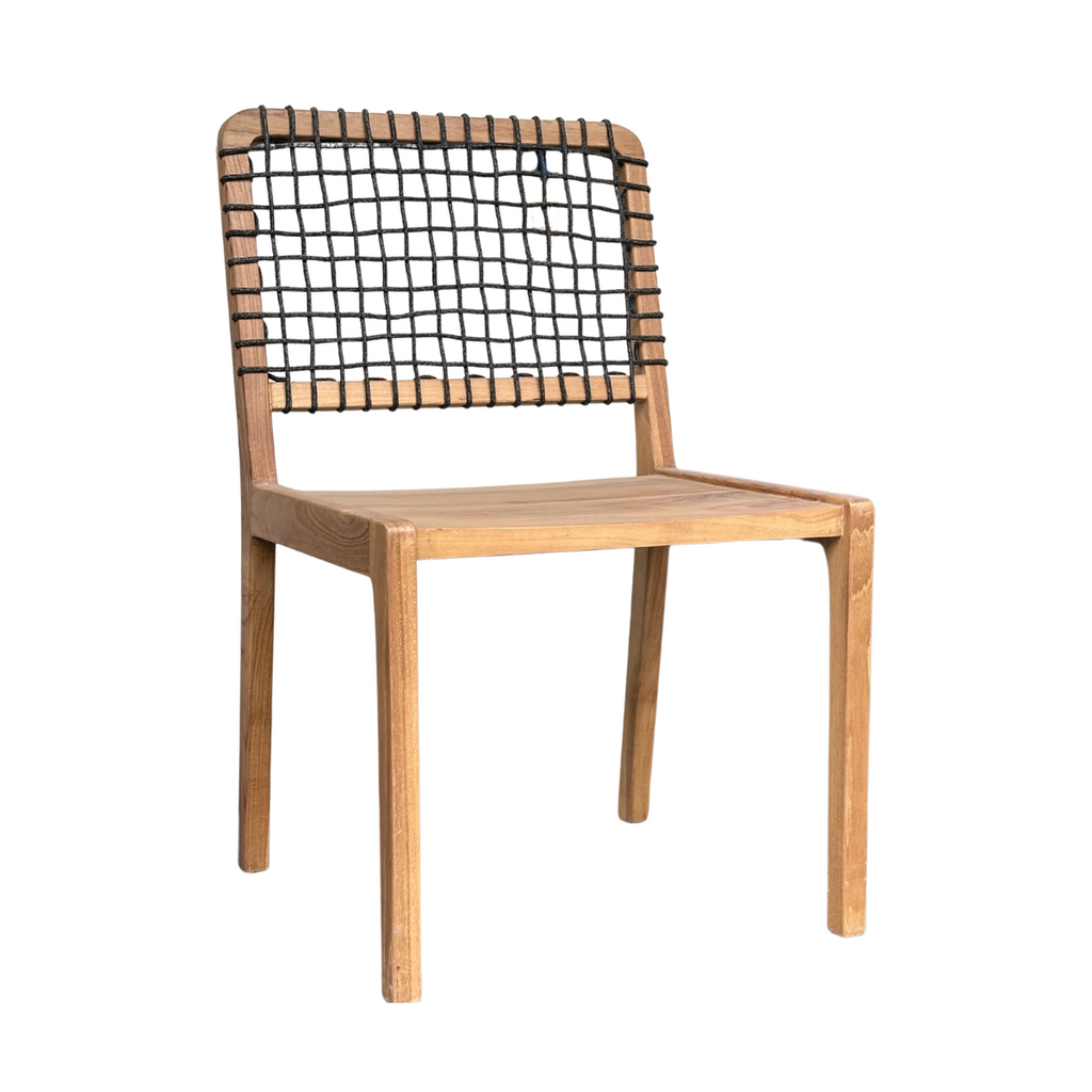 MAGO - Chaise en teck 52x52x84 cm