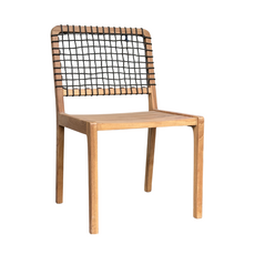 MAGO - Chaise en teck 52x52x84 cm