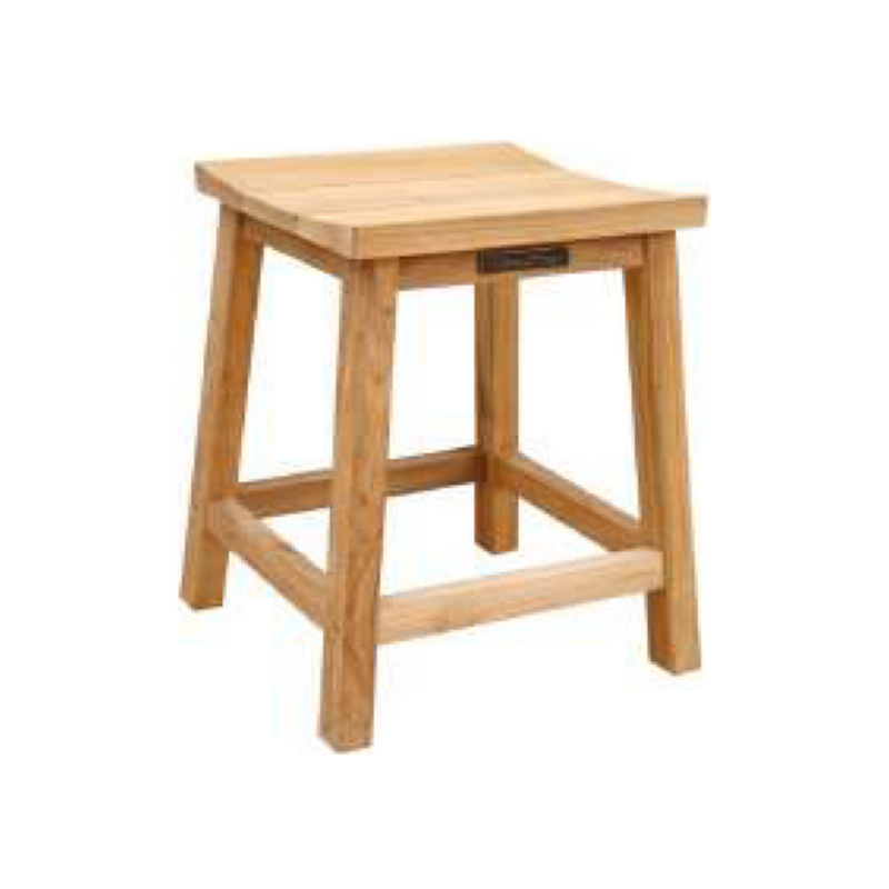 ARLINGTON - Tabouret de bar en teck premium