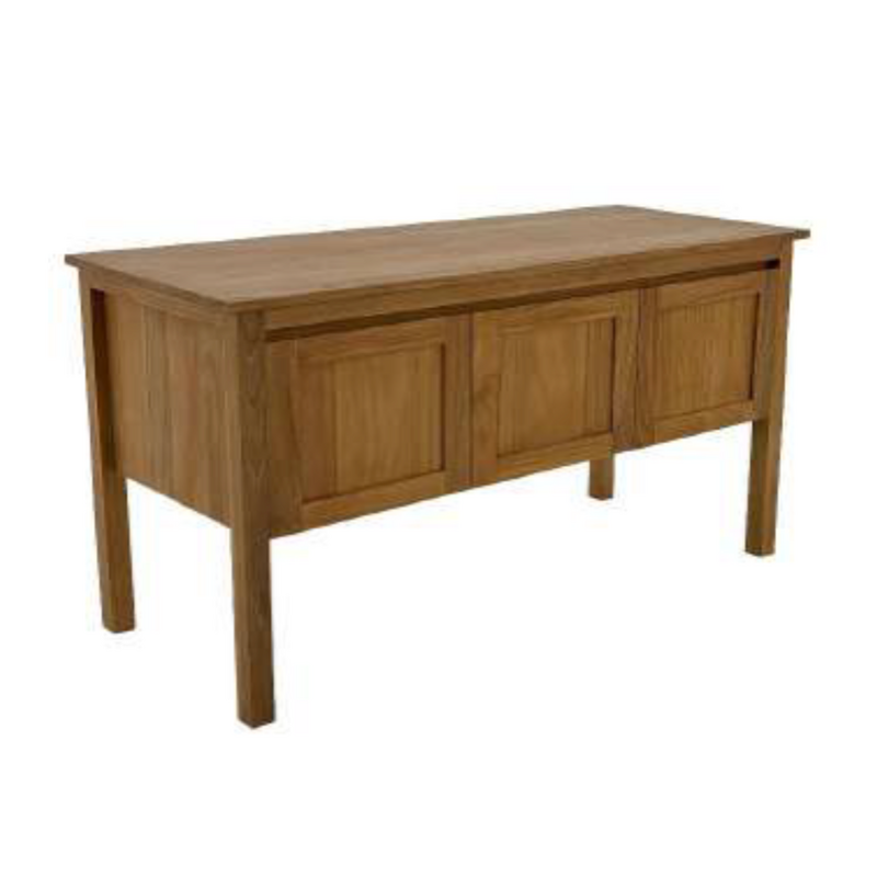 BEATRIX - Console en teck 120 x 50 x 78 cm