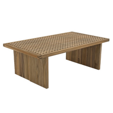 ALEXIS - Table basse en teck 120 cm