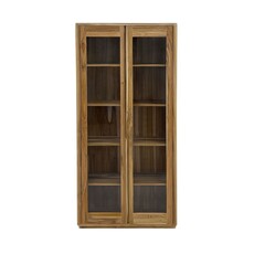 OSLO - Vitrine en teck 100 cm