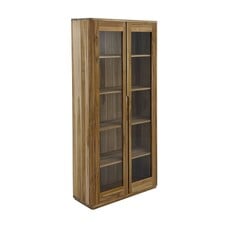 OSLO - Vitrine en teck 100 cm