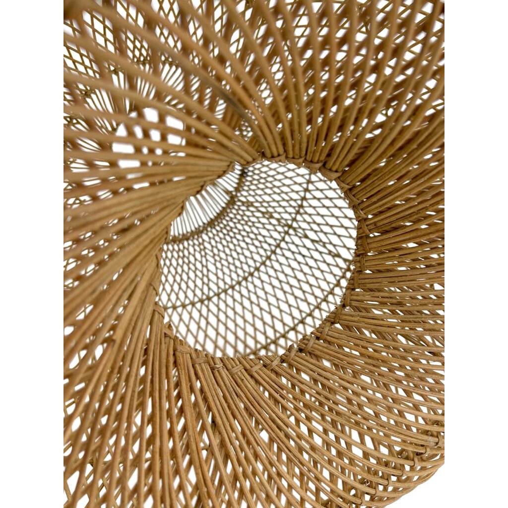 Lampe Fortuna en rotin 49x49x52 cm