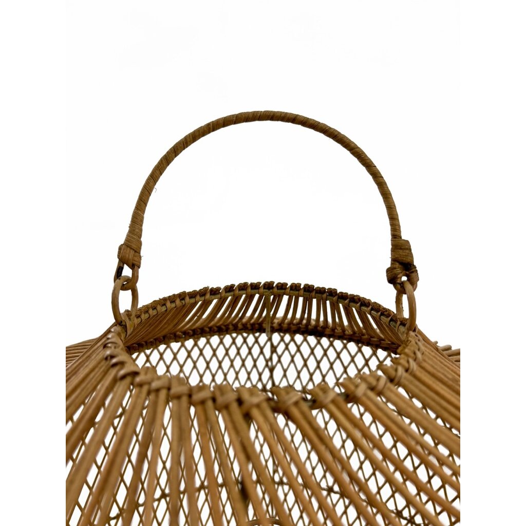 Lampe Fortuna en rotin 49x49x52 cm