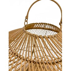 Lampe Fortuna en rotin 49x49x52 cm