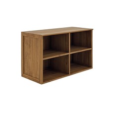 FLEXORA - Étagère en Mindi 4 cases 96 x 44 x 63 cm