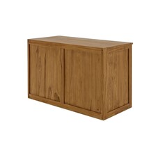 FLEXORA - Étagère en Mindi 4 cases 96 x 44 x 63 cm