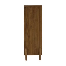 ALESHA - Armoire en teck 2 portes 1 tiroir 98 x 45 x 140 cm