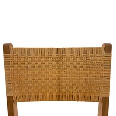 Orlando chaise en teck et rotin