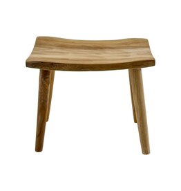 Tabouret Bali racine de teck